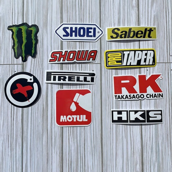 🆕🚗New Racing Mechanic Garage Toolbox Waterproof Stickers 10 Piece - LOT #5 - Picture 3 of 4